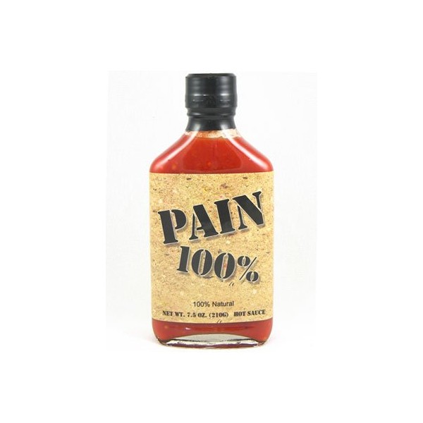 Pain 100% Hot Sauce (Pack of 3)