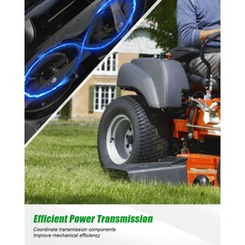 K5677-34710 Deck Belt Fit for Kubota K5677-34710 RCK72-F36 RCK72P-28Z F2880 F3680 ZD28 ZD326 ZD331 265-794 A-K5677-34710, 72" Lawn Mower V-Belt