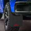 XUKEY Carbon Pattern Universal Fender Mud Guards Mud Flaps Black