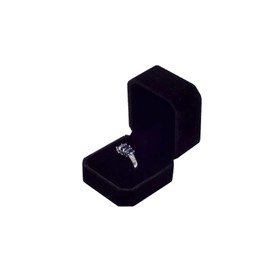 Tianying Ring Case,Velvet Engagement Ring Box,Jewelry Gift Box Black,Ring Earring Holder,Ring Storage Box,Pocket Size Proposal Surprise