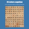 100Pcs Spell Learning Educational Toys Alphabet Colors Recognition Game Matching