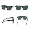 PRIVEL XXL Size Extra Large Square 157MM Polarized Sunglasses for