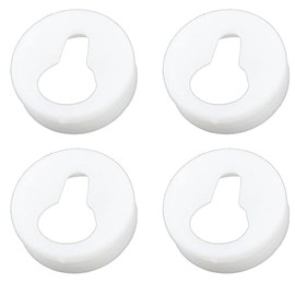 JCBIZ 16pcs Photo Frame Accessories Invisible Plastic Gourd Hanging Round Locking Hole Holder Bracket