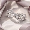 EVER FAITH Hair Clip Wedding Austrian Crystal Rhinestone Water Drop