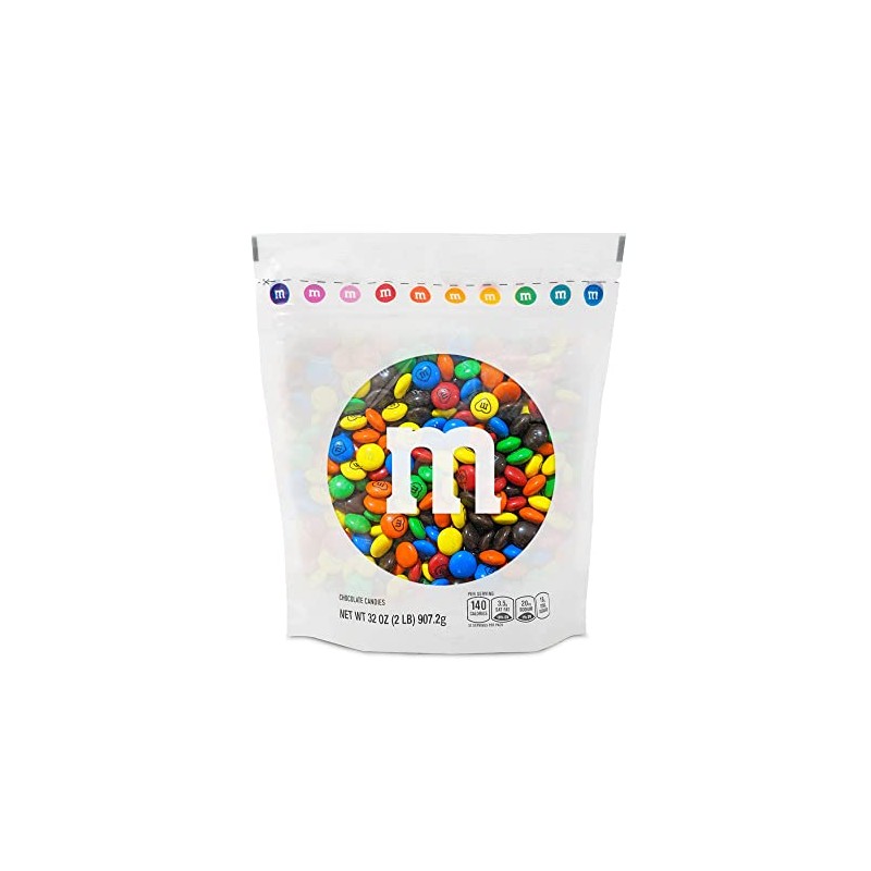 M&M’S WORLD Pre-Printed PRIDE Milk Chocolate Candy - 2lbs