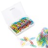 Eupneicu Eupneicu Büroklammern Bunt [280 Pcs], Wiederverwendbare Paper Clips Für