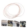 Zerodeko 2pcs Bare Copper Wire Flexible Conducting Wire for Crafts