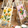 Louise Maelys 5x7 Inch Pre Drawn Canvas to Paint,12 Packs