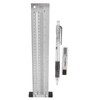 Ultra Precision Marking Ruler Stainless Steel Woodworking Scribing Ruler Gauging