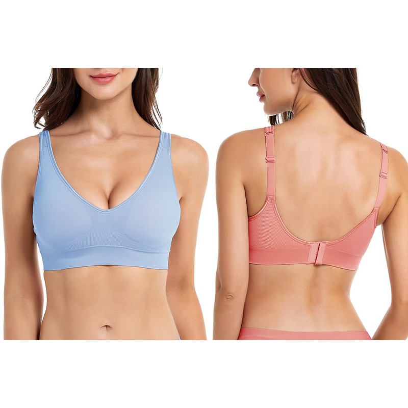 Comfyin Brasieres inalámbricos para Mujer, sin Cables, sin Costuras, con