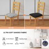 Gute Chair Cover Seats,Suede Chair Cover Seat with Elastic Ties
