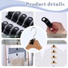 MCPINKY Hanger Extender Hooks, 50PCS Clothes Hanger Connector Hooks Closet