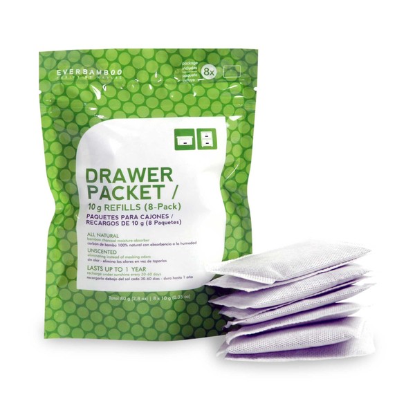 Ever Bamboo Drawer Packet w/Natural Bamboo Charcoal (1)