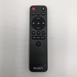 Majority Replacement Remote Control for Teton Soundbar