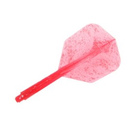 Dart Flight [Condor] Marble Small Medium Clear Red