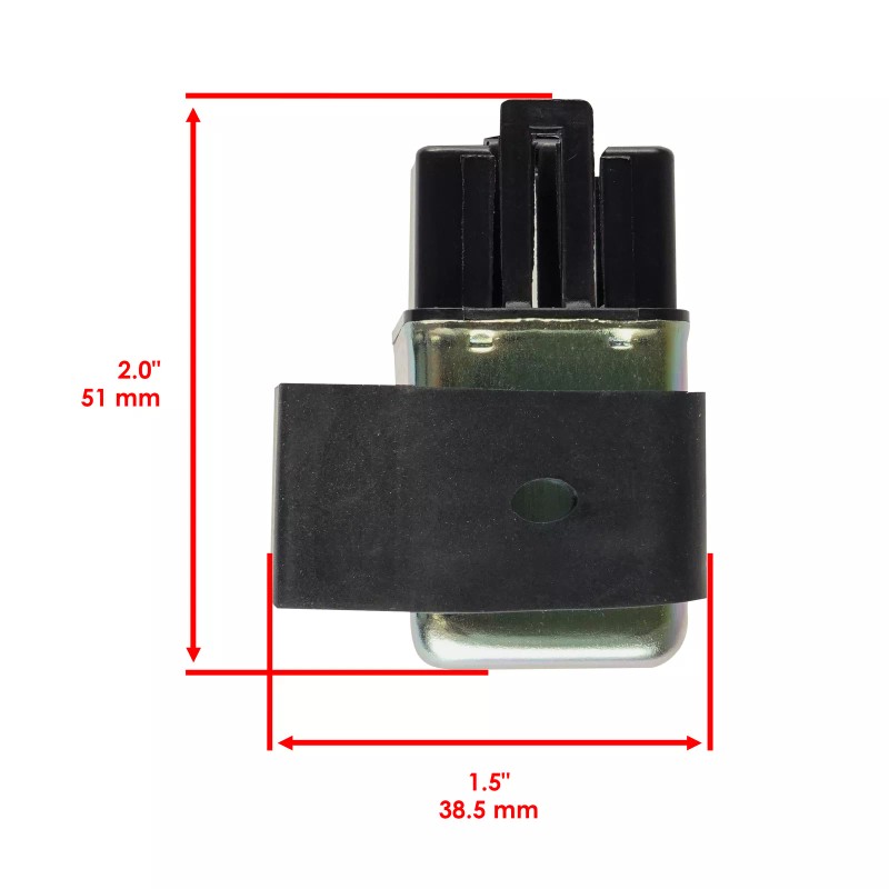 Caltric Starter Relay Solenoid fits Polaris Atv 0453488 Starter Relay