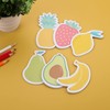 Molain Cute Sticky Notes, 6 Pack Fruit Cartoon Sticky Notes