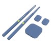Virtual Drum Kit, Portable Virtual Reality Drum Set with Drumsticks,