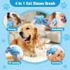 Cepillo De Vapor 4 En 1 Para Perros Y Gatos