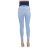 Women’s Maternity Jeans Over The Belly Waistband with Belt Loops
