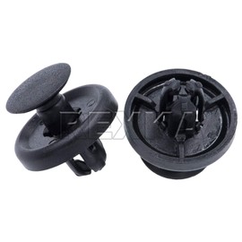 Rexka Front Fender Push-Type Clips for Vibe Celica Matrix GM 88970767 Toyota 90467-10183 Subaru 909130043 (Pack of 25)