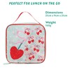 Polar Gear Cherries Sequin Reveal Insulated Lunch Bag - Reversible