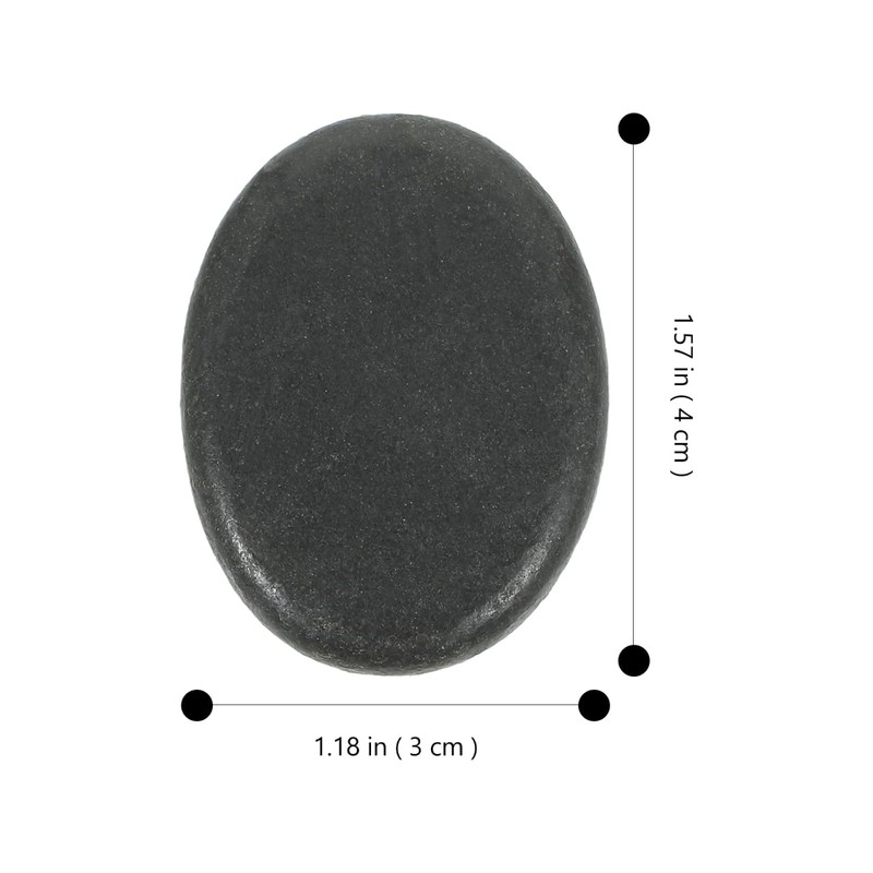 Operitacx Massage Volcano Spa Natural Volcanic Rocks Hot Stones Set