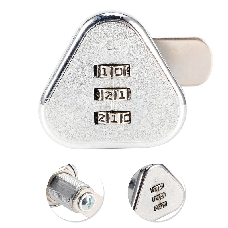 Mechanical Password Cam Lock 3 Digit Combination File Cabinet Lock