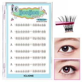 [ICLIONE] jjonjjon lash False Eyelashes, No Glue Required for Portions (UNDER)