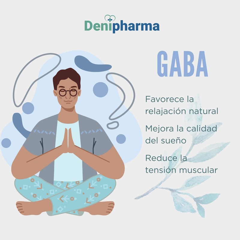 GABA 500mg - Natural Relaxation, Restful Sleep, Anti-Stress, Nervous System