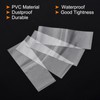 PATIKIL 66mm x 25mm Perforated Shrink Bands, 400 Pack PVC