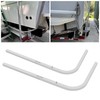 ECOTRIC One Pair Boat Trailer Square Guide On Poles Aluminum