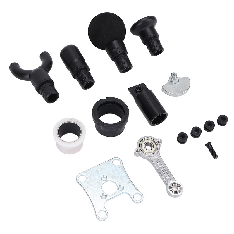 Muscle Massage Gun Replaceable Heads Aluminium Alloy 4 Different Heads