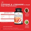 VALI Caffeine & L-Theanine Smooth Focused Energy Supplement, 120 Veg