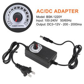 2Pcs 97mm x 33mm BBQ Fan 12V Blower with 110V/120V Variable Speed Controller Centrifugal 97mm/3.81in Air Mover Blower for Camping Quick Charcoal Starter, Outdoor Barbecues Fire Bellow, Camping Cooking