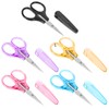 5Pcs Small Craft Scissors, Stainless Steel Travel Portable Scissors
