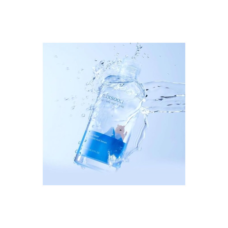 Mixsoon Sérum Facial de Ácido Hialurónico con Agua Glaciar, 300
