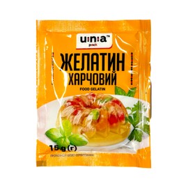 Una - Unflavored Food Gelatin Powder, Edible Gelatin for Culinary and Baking, 0.5 oz | 15, Pack of 6