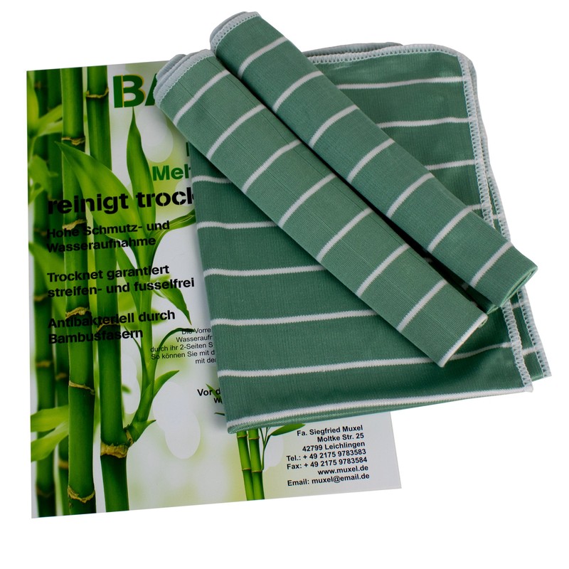 Muxel Bamboo Cleaning Cloth, Set of 3