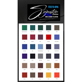 DB Entertainment Company Signature Plus Edition Billiard Pool Table Fabric Cloth Bed and Rails Pre-Cut (30 Colors) 7' 8' 8'OS 9' 10' Tables (Burgundy, 7' Billiard Pool Table Cloth)