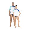 Mares Rashguard Shield Man Rash Guard Set, White, M
