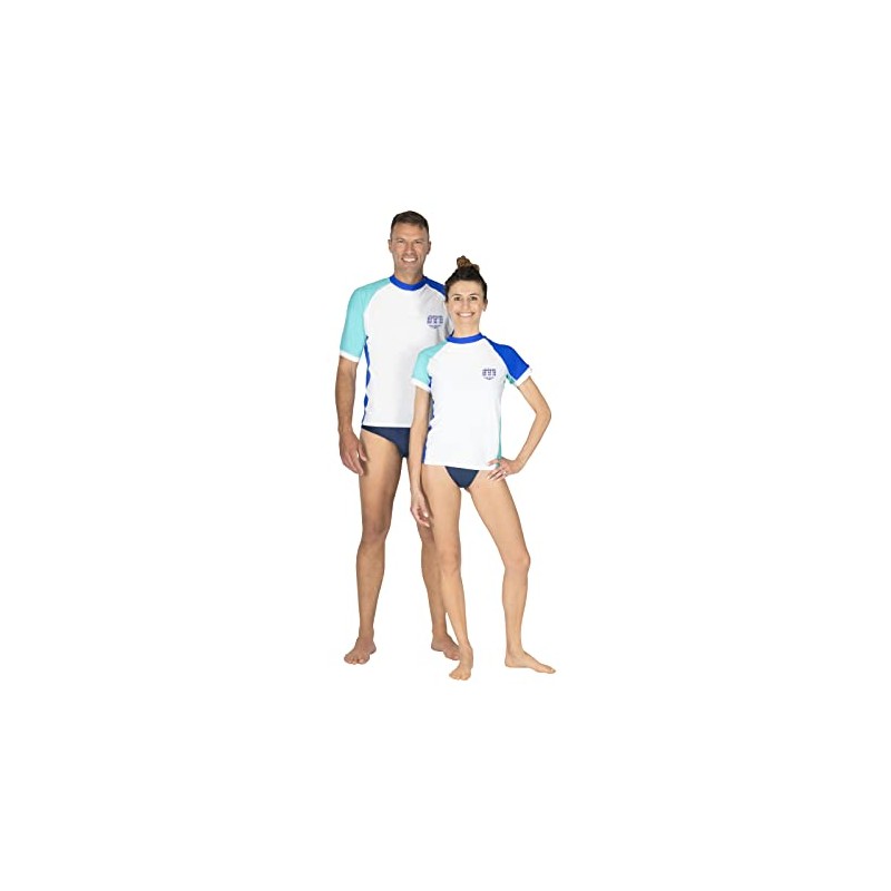 Mares Rashguard Shield Man Rash Guard Set, White, M