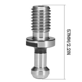 Vkinman CAT40 - perilla de retención de 45° para HAAS CAT 40 CNC para soporte de herramientas HAAS CAT 40, Mitsubishi Toshiba Daewoo OKK Kitamura Kira Kia, etc. (paquete de 10)