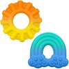 Bright Starts Pack 2 Mordederas de Silicona para Bebés