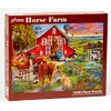 Vermont Christmas Company Horse Farm Jigsaw Puzzle 1000 Piece