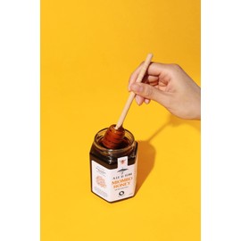 Raw Miombo Forest Honey by A.LE & TOM- Premium Gourmet Specialty Honey from Tanzania, Africa | Dark Amber Polyfloral | Antioxidant-Rich Superfood (9 oz)