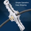 Fiber Optic Cable Stripper Adjustable Longitudinal Sheath Mid Span Stripping