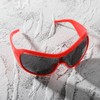 YOGFIT Trendy Oversized Sunglasses for Women Men Y2K Wrap Around