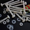 50 x Nylon Flat Head Cross Head Plastic Machine Screws