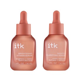 ITK Brightening Vitamin Serum + Nightly Clarifying Serum